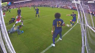 Real Madrid vs. Arsenal: Gareth Bale evitó gol de los 'Gunners' sobre la línea en amistoso | VIDEO