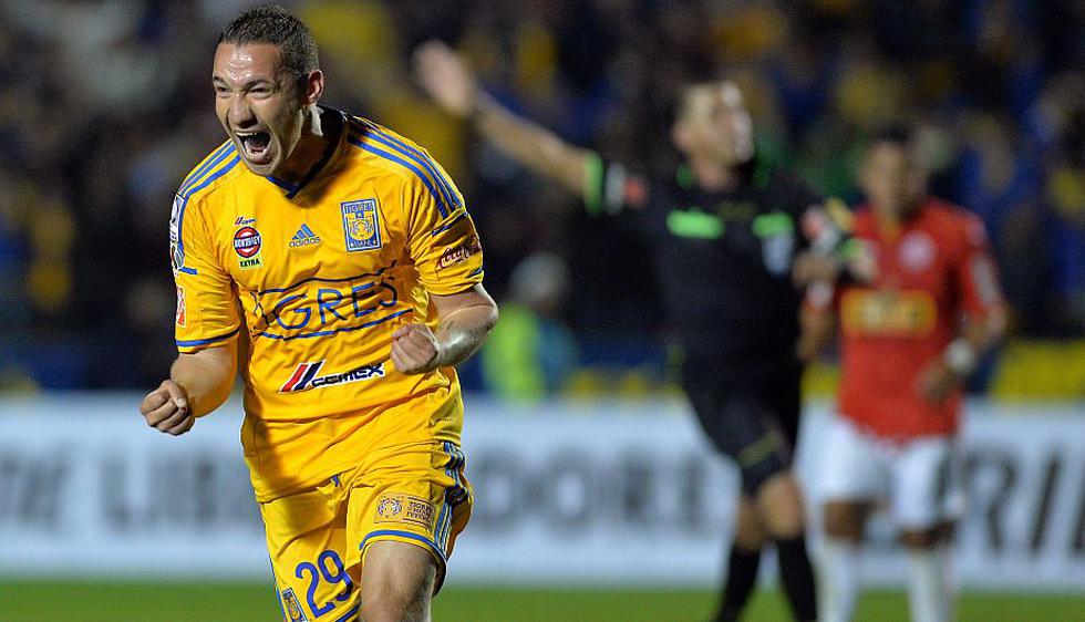 Juan Aurich cayó goleado 3-0 ante Tigres en México por la Copa Libertadores. (EFE)