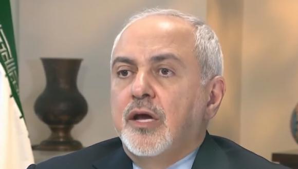 "Estados Unidos está en una guerra económica contra el pueblo iraní", aseguró el ministro de Relaciones Exteriores iraní, Mohamad Javad Zarif. (Captura de pantalla)