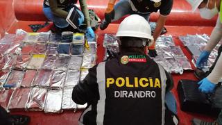 Incautan cargamento de drogas en nave portacontenedores del terminal marítimo del Callao 