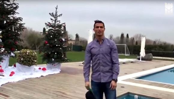 Casa de Cristiano Ronaldo está valorizada en más de US$7 millones. (Captura YouTube)
