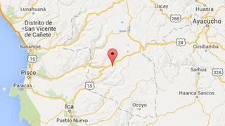 Huancavelica: Se registró un temblor de 5.3 grados en la escala de Richter