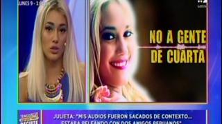 Julieta Rodríguez no quiere irse del Perú