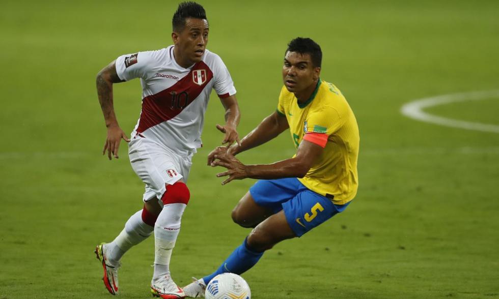 Brasil ganó en casa ante Perú y sigue con puntaje perfecto en las Eliminatorias Qatar 2022. | Foto: GEC