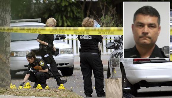 El oficial Charles Kondek fue asesinado mientras atendía un llamado de disturbios en Florida. (AP)