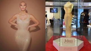 Kim Kardashian no provocó que el vestido de Marilyn Monroe sufriera daños “permanentes”, revela empresa que le prestó la prenda