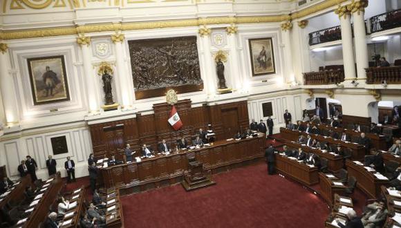 Pleno del Congreso fue escenario de debate del 5 de abril (Foto: Geraldo Caso/Perú21)
