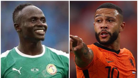 El partido Senegal vs. Países Bajos será el inaugural del Mundial Qatar 2022. (Foto: EFE/Composición)