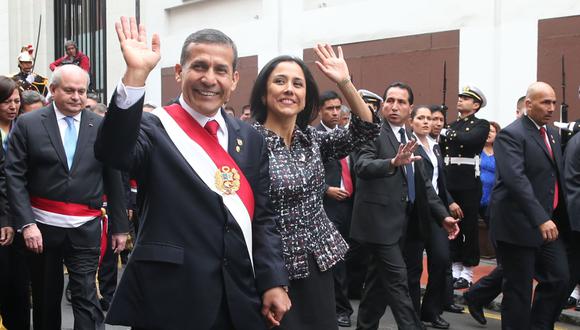 Ollanta Humala y Nadine Heredia son investigados en distintos procesos penales. (Foto: Andina)