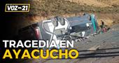 Tragedia en Vía Libertadores: 14 fallecidos y 17 heridos tras volcadura de bus de CIVA en Ayacucho