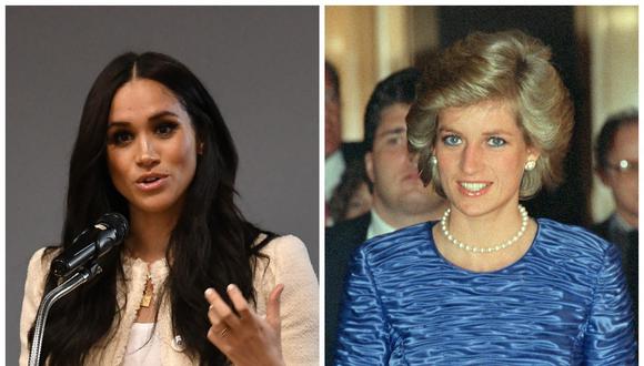 Meghan de Sussex admiraba a Diana de Gales. (Fotos: AFP)
