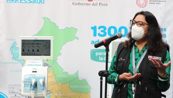 Violeta Bermúdez dijo que nada puede impedir que la gente vote este 11 de abril. (Foto: PCM)