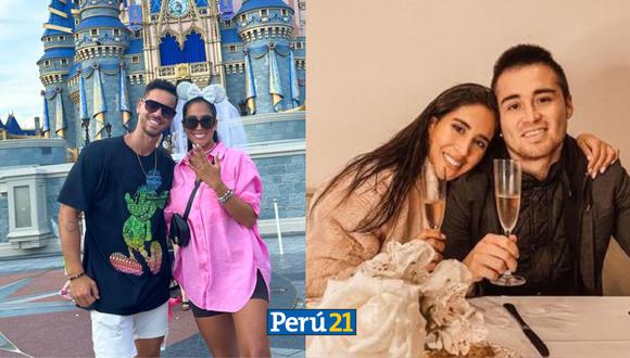 Melissa Paredes se comprometió con Anthony Aranda. (Composición Perú21)