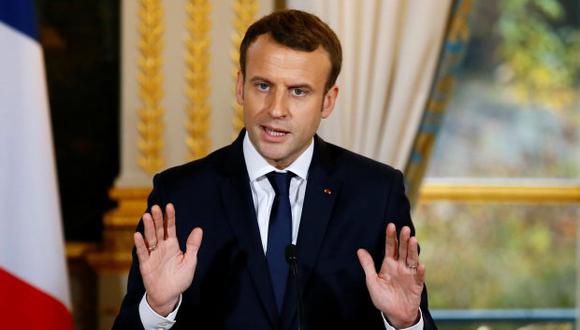 En su mensaje, publicado en su cuenta oficial en francés e italiano, Macron expresó igualmente sus condolencias a las víctimas, a sus allegados "y a toda la población italiana". (Foto: EFE)