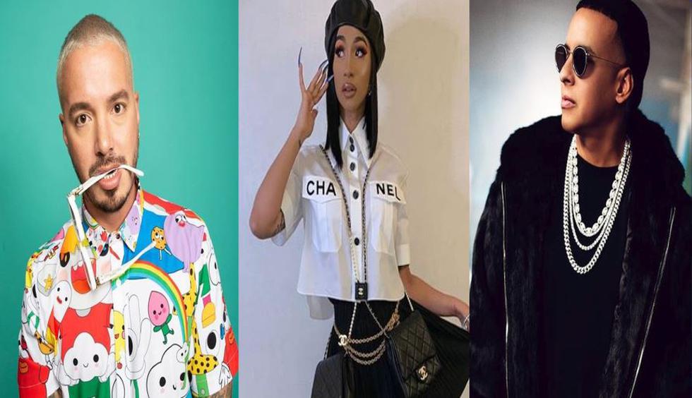 J Balvin, Daddy Yankee, Cardi B, Arcángel y De La Ghetto decidieron cambiar sus nombres reales por otros más comerciales. (Foto: Instagram)