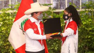 Presidente Castillo felicitó a Angélica Espinoza por ganar la medalla de oro en Juegos Paralímpicos de Tokio