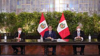 Martín Vizcarra: “Con este nuevo gabinete renovado cumpliremos los objetivos planteados”