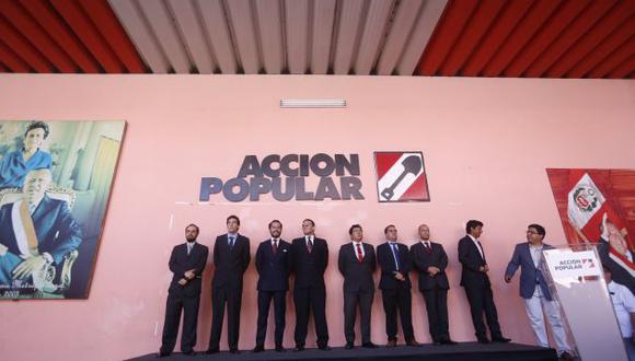 Acción Popular realizó un plenario nacional el jueves 19 de julio (Perú21).