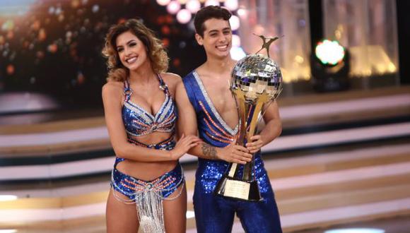 Milett Figueroa y Patricio Quiñones no estarán más en Reyes del show, según bailarín. (Anthony Niño de Guzmán/Perú21)