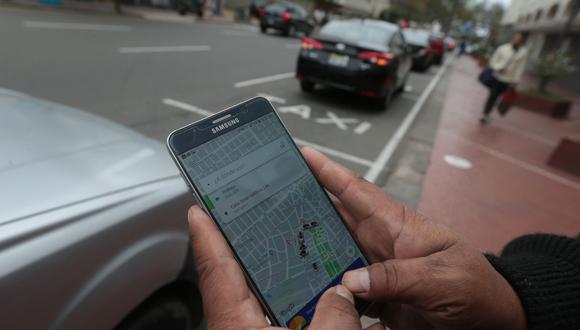 Aumenta la demanda de taxis por aplicativo. (Foto: GEC)