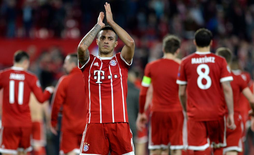 La revancha entre Sevilla y Bayern se disputará el 11 de abril en Alemania. (AFP)