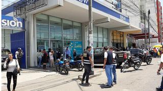 La Libertad: Policía frustra a balazos asalto a un banco en Trujillo