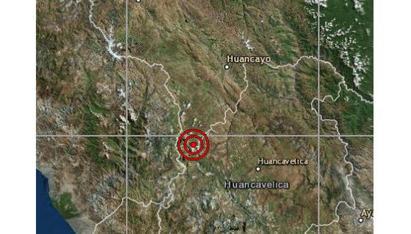 Un sismo de magnitud 4,0 se registró en Junín la noche de este martes a las 19:04 horas, según el IGP. (Foto: IGP)