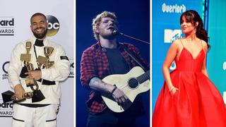 Estas son las 10 mejores canciones del ránking de Billboard [VIDEO]