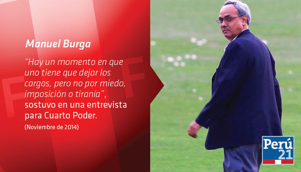 Manuel Burga y 15 de sus frases para el recuerdo | DEPORTES | PERU21