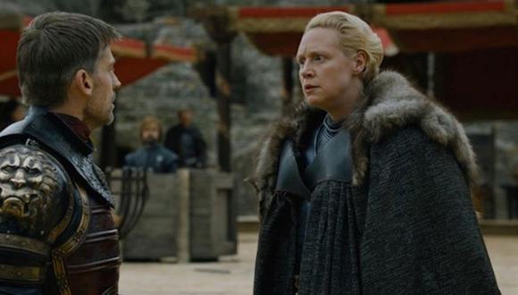Game of Throne 8x02: Jaime Lannister le cumple el mayor sueño de Brienne de Thart. (Foto: HBO)