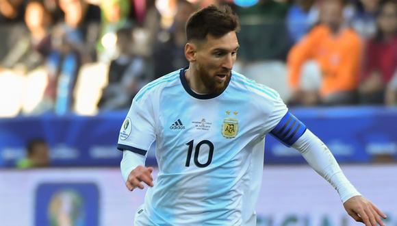 Lionel Messi criticó a la Conmebol durante la última Copa América. (Foto. AFP)
