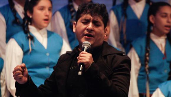 Max Castro cantará este domingo junto al Coro Nacional de Niños y el Elenco Nacional de Folclore.  (Ministerio de Cultura)