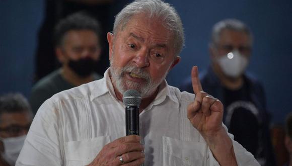 Lula Da Silva confirma que buscará nuevamente la presidencia de Brasil. (Foto:  NELSON ALMEIDA / AFP)