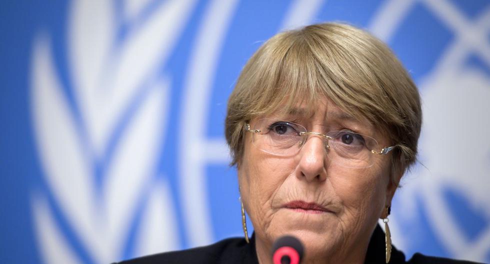 Michelle Bachelet, alta comisionada de Derechos Humanos de la ONU. (Foto: FABRICE COFFRINI / AFP).