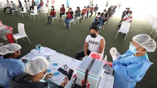 Más de 26 millones 844 mil peruanos ya fueron vacunados contra el coronavirus