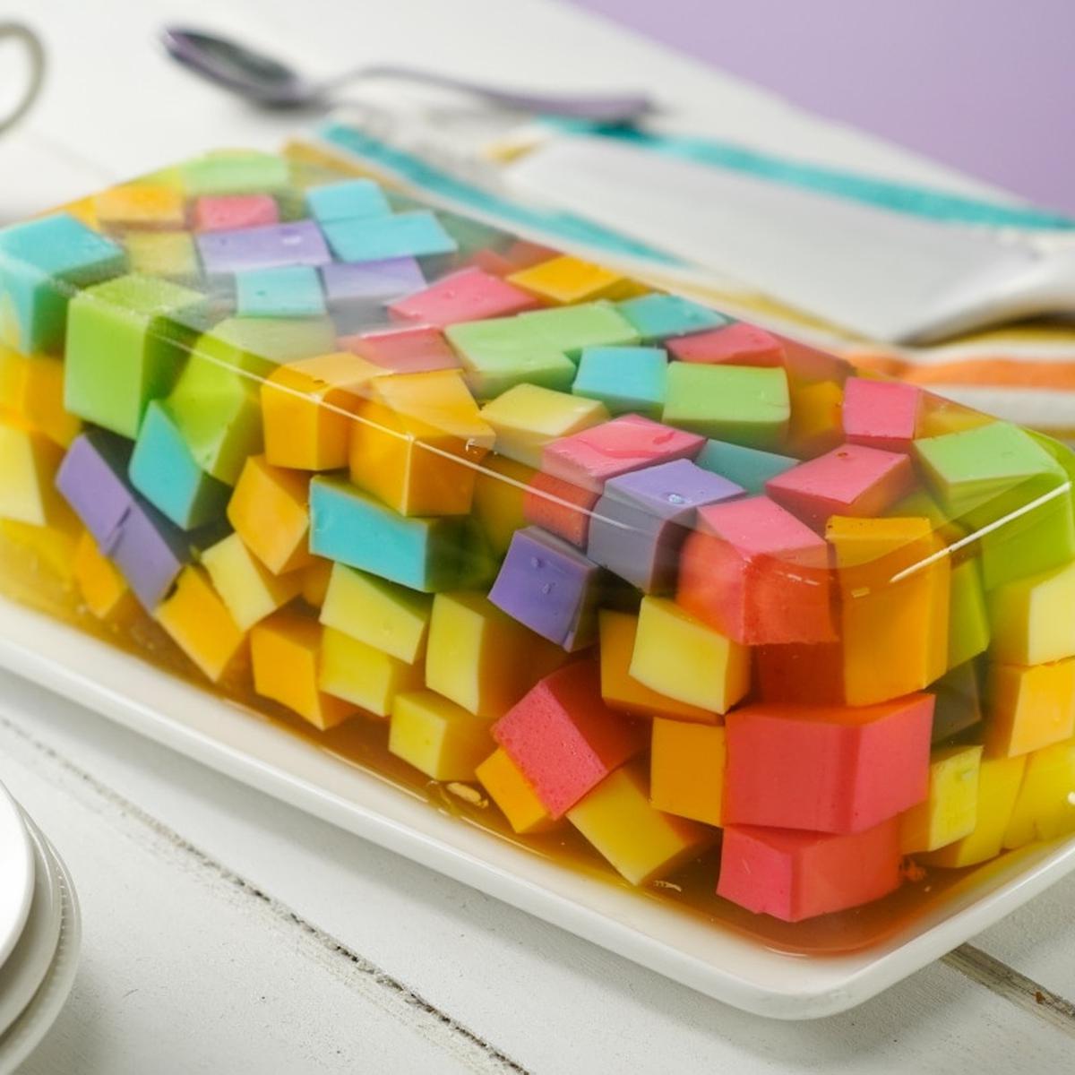 Diviértete preparando una colorida gelatina mosaico | VIDA | PERU21