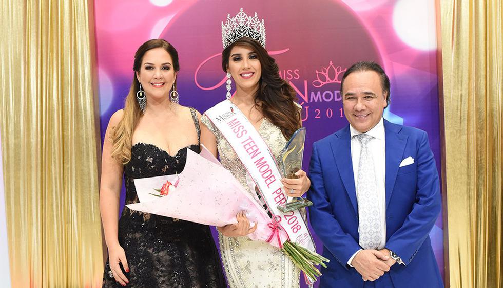 Stephannie Carhuas tiene 18 años y estudia medicina y fue coronada como la Miss Teen Model Perú 2018. (Foto: MTMP)