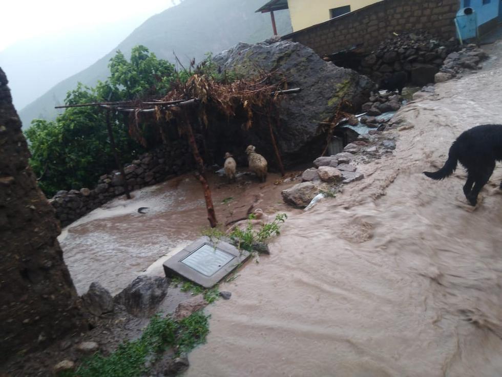 La localidad más afectadas en la provincia de La Unión fue Tauria. (Foto: COER Arequipa)