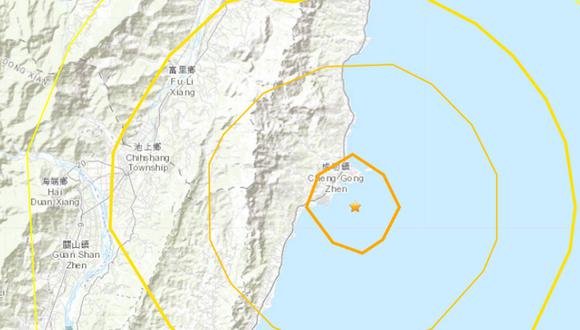 Taiwán se asienta en la confluencia de las placas filipina y eurasiática, por lo que los terremotos son frecuentes en la isla. (Foto: USGS)