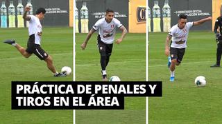 Selección peruana: práctica de penales y tiros al área en el penúltimo día de entrenamientos