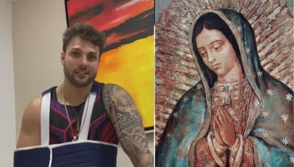 Nicola Porcella le pidió 'un milagrito' a la Virgen  de Guadalupe. (Instagram)