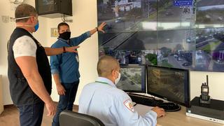 Instalan módulos de videovigilancia en Surco para alertar de aglomeraciones de personas en la vía pública