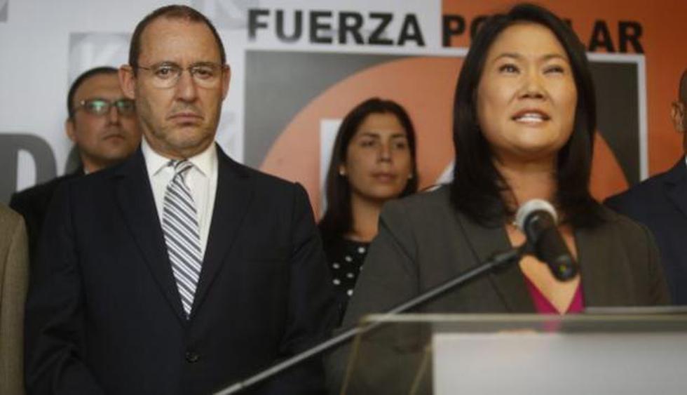 Keiko Fujimori ha negado haber recibido dinero de Odebrecht para su campaña electoral.