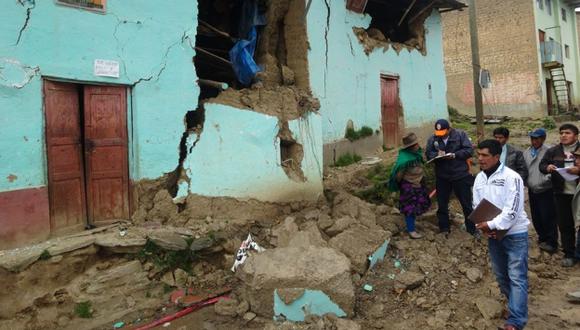 Lluvias destruyen más de 50 viviendas en Huánuco.  (Esteban Soriano)