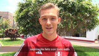 Oliver Sonne feliz de estar en la selección peruana: “Es un gran honor estar aquí”