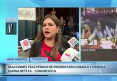 Congresistas saludan formalización de denuncia contra Ollanta Humala y Nadine Heredia