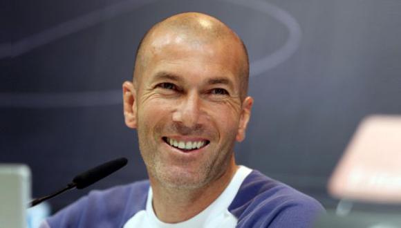 Zidane se muestra optimista para el partido contra el Málaga. (EFE)