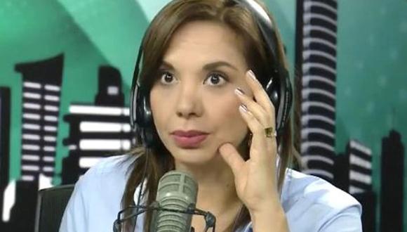 Mónica Cabrejos criticó a Rodrigo González. (Captura)