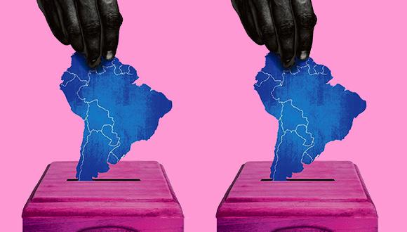 “El resto de 2023 será muy interesante para América Latina, ya que varios países celebrarán elecciones que permitirán a los electores expresar lo que piensan de sus gobiernos”.  (Ilustración: Giovanni Tazza)