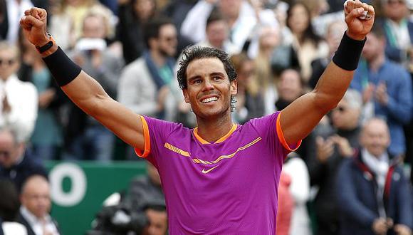 Rafael Nadal logró su décimo título en el ATP de Montecarlo. (EFE)